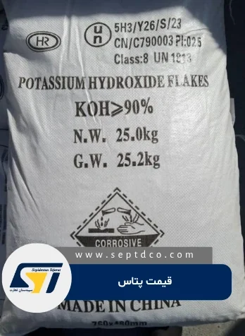 قیمت پتاس چین